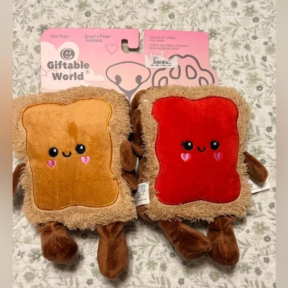 Giftable World Toast Plush Pet Toys - Picture 1 of 2